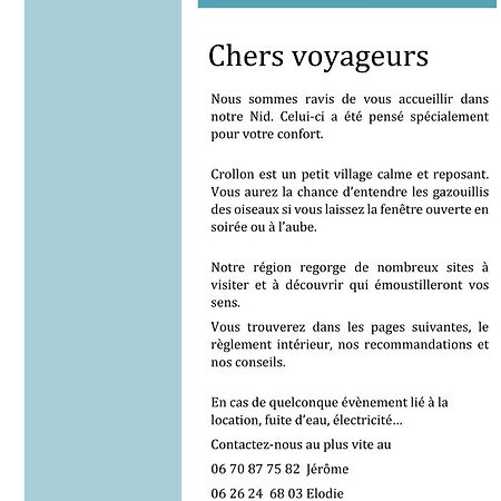 CrollonLe Nid De La Baie公寓 外观 照片